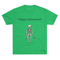 Happy Halloween Skeleton Tee — Halloween Graphic T-Shirt