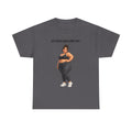 Plus-Size Fitness Tee — “Fat Chicks Need Lovin Too!” Curvy Activewear Graphic Shirt